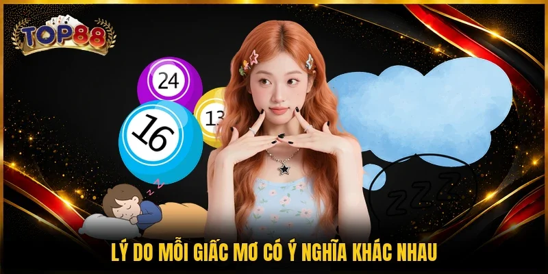 Lý do mỗi giấc mơ có ý nghĩa khác nhau